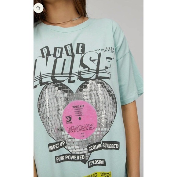 DAYDREAMER Women's - XL -Pure Noise VoL. 2 Merch Graphic Tee Icy Moon - Picture 4 of 8
